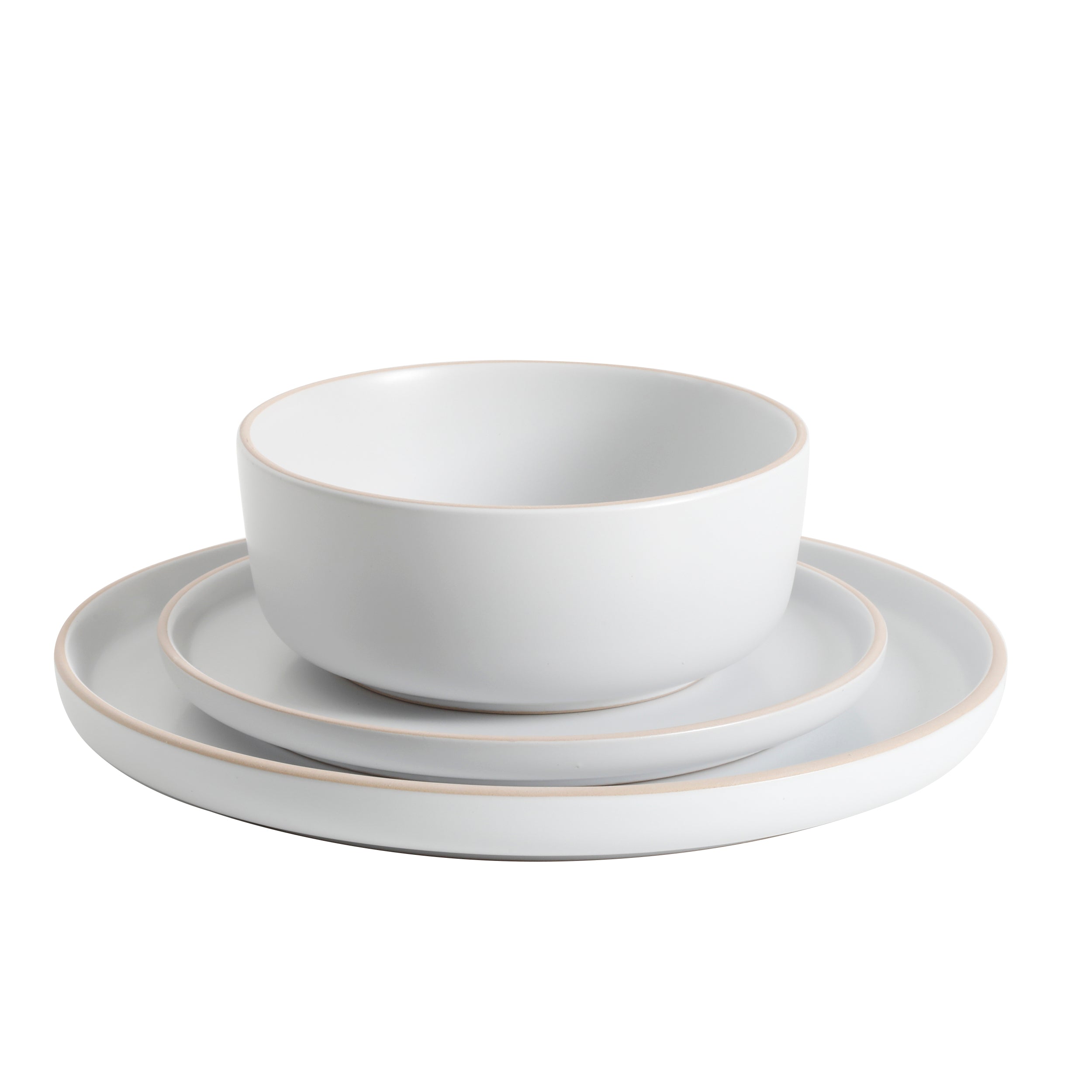 Gibson Home Everyday Essential 12-Piece Stoneware Dinnerware Set