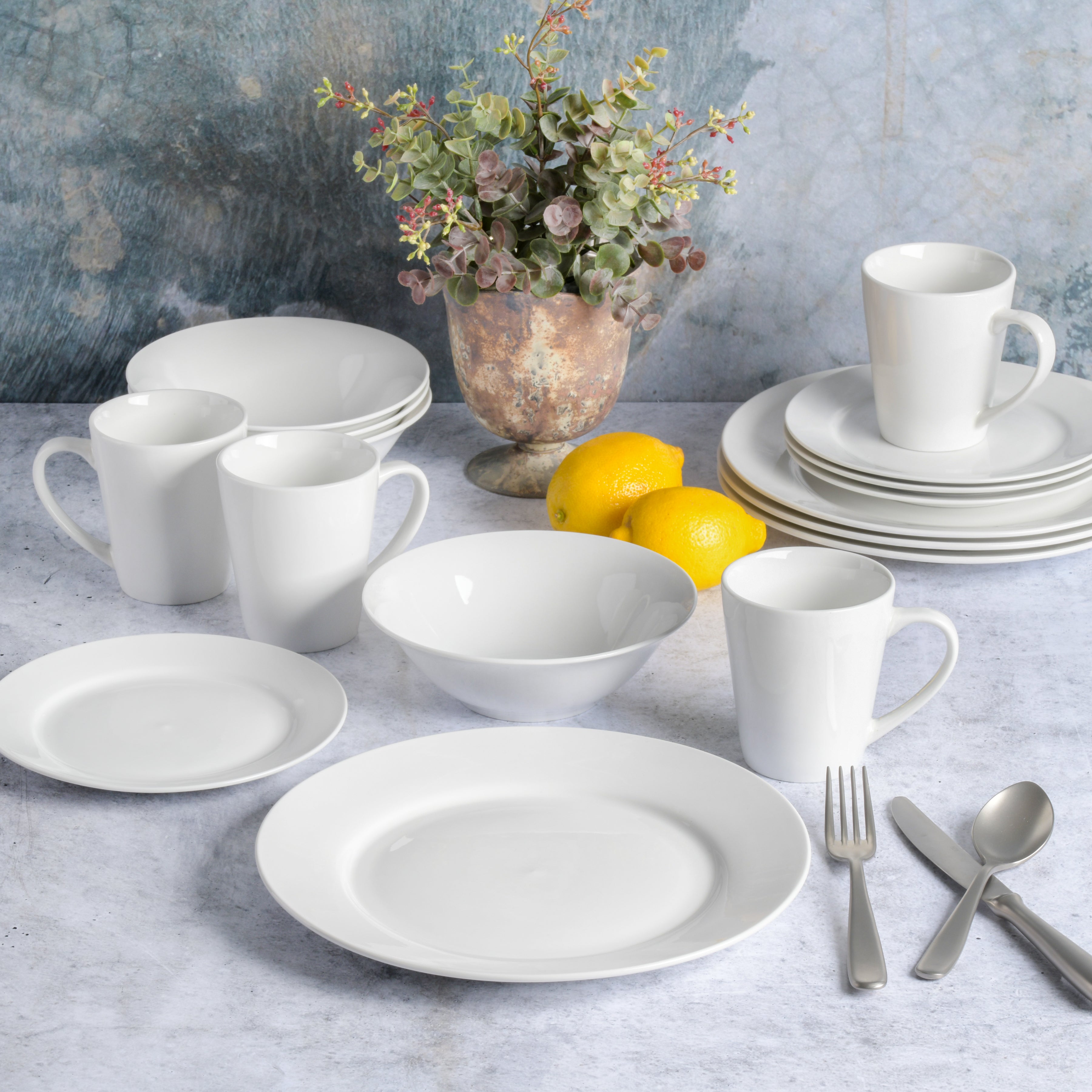 Gibson Home Noble Court 16-Piece Dinnerware Set