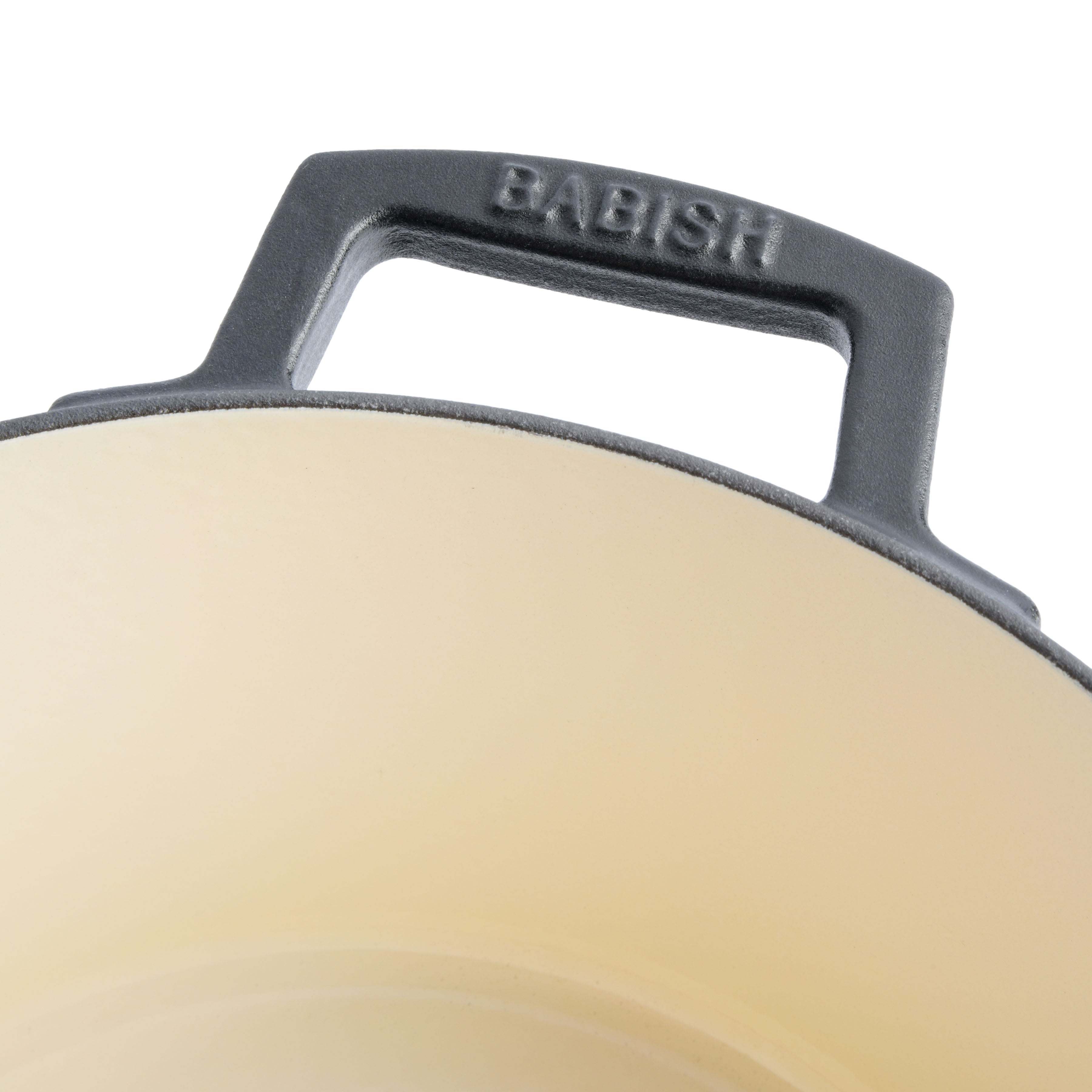 Babish 6 Qt Round Matte Enamel Cast Iron Dutch Oven