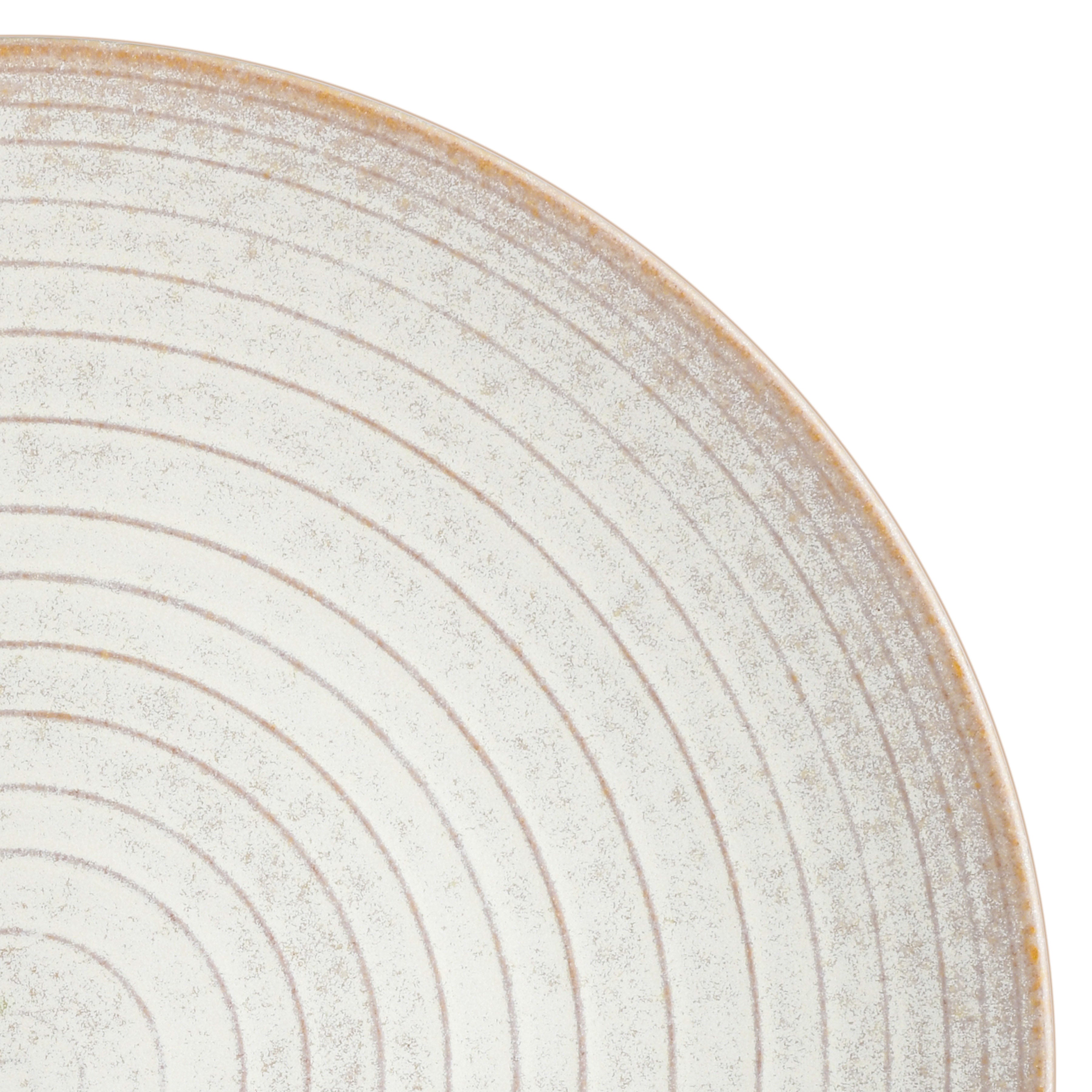 Gibson Elite Dreamweaver 16-Piece Double Bowl Terracotta Reactive Dinnerware Set