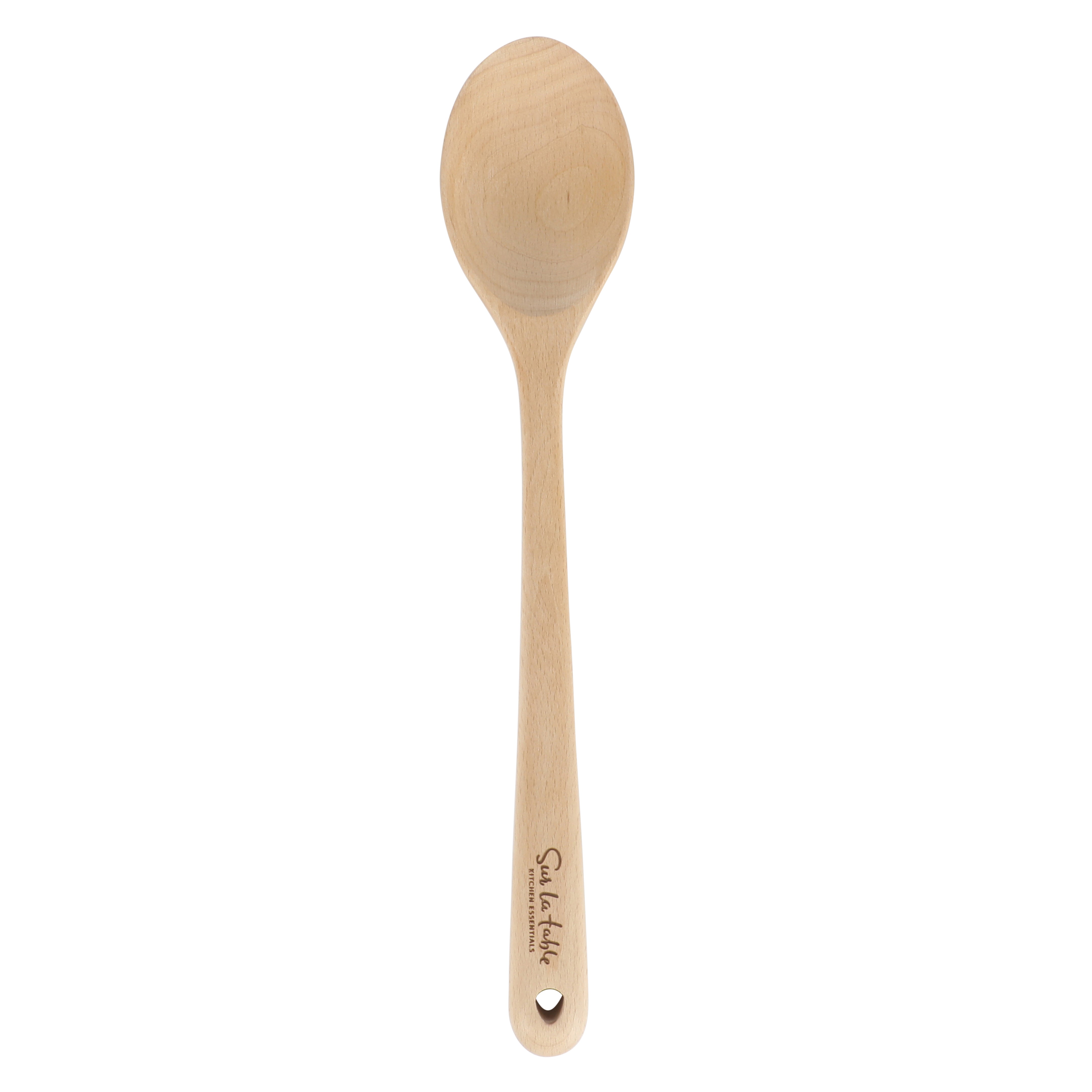 Sur La Table Kitchen Essentials 5-Piece Beech Wood Kitchen Tools Set