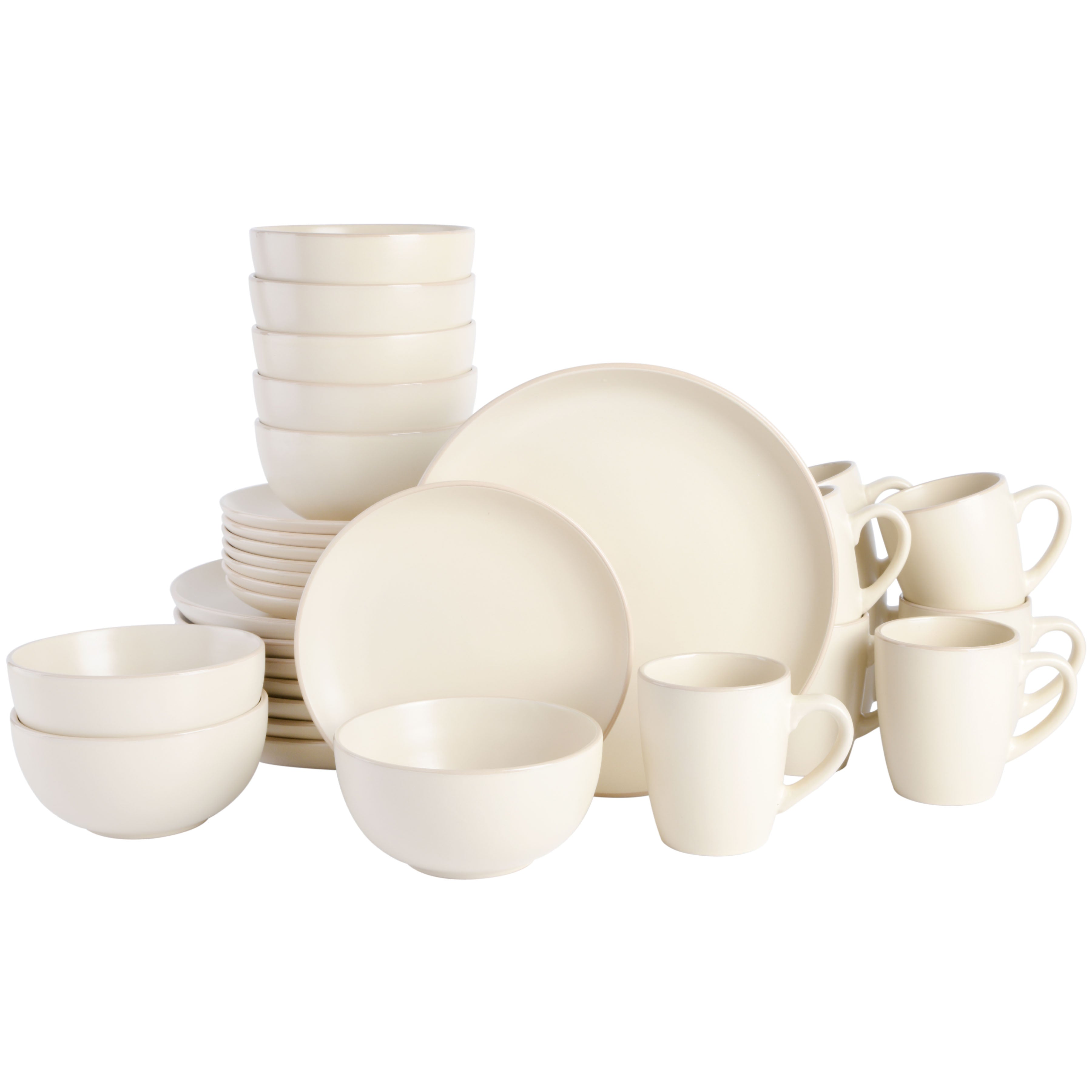 Gibson Home Rockaway 32-Piece Dinnerware Set